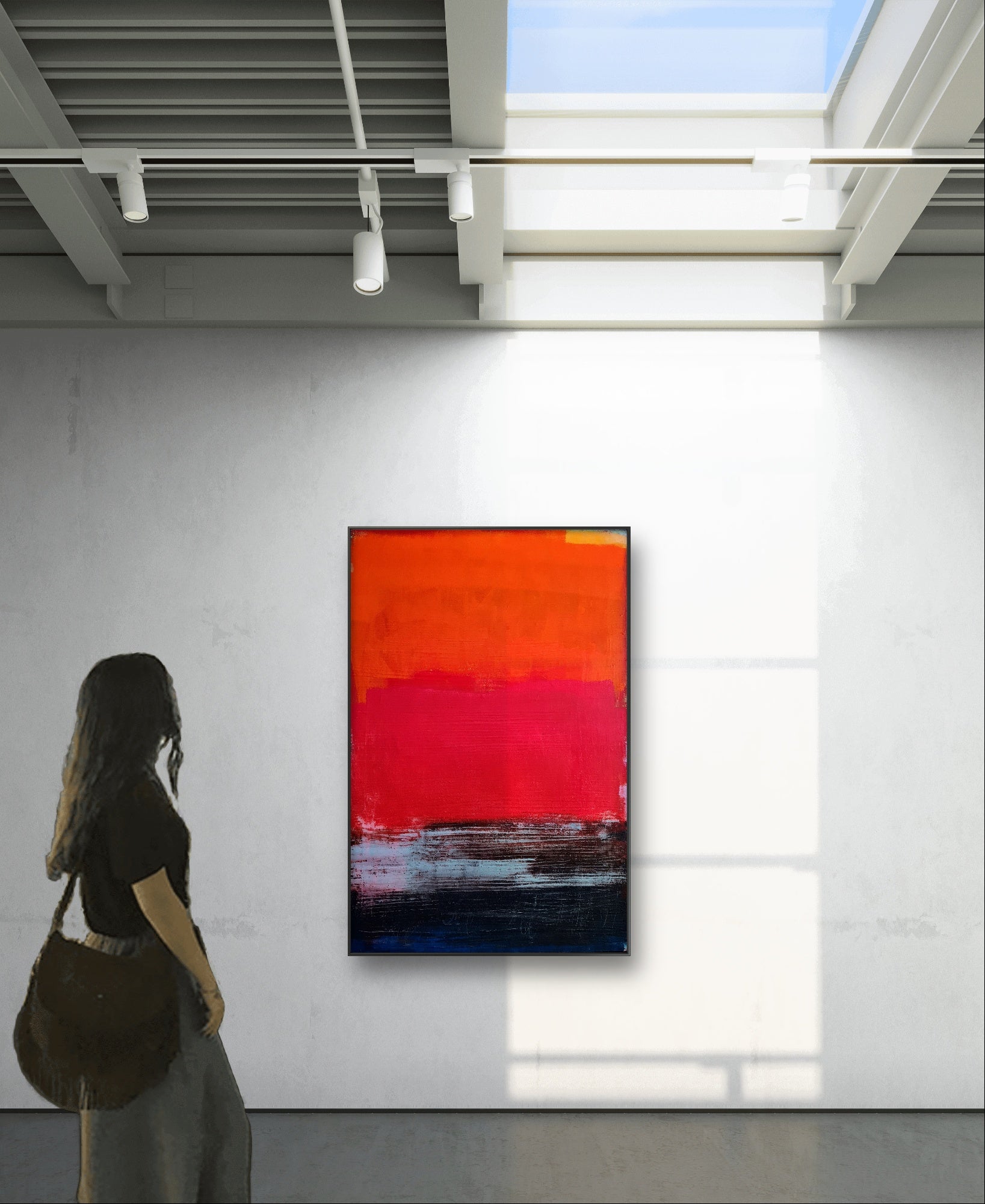 Personalisierte Auftragskunst und Gemälde: orange-bilder-modern – Kategorie: Originalgemälde – Hersteller: 