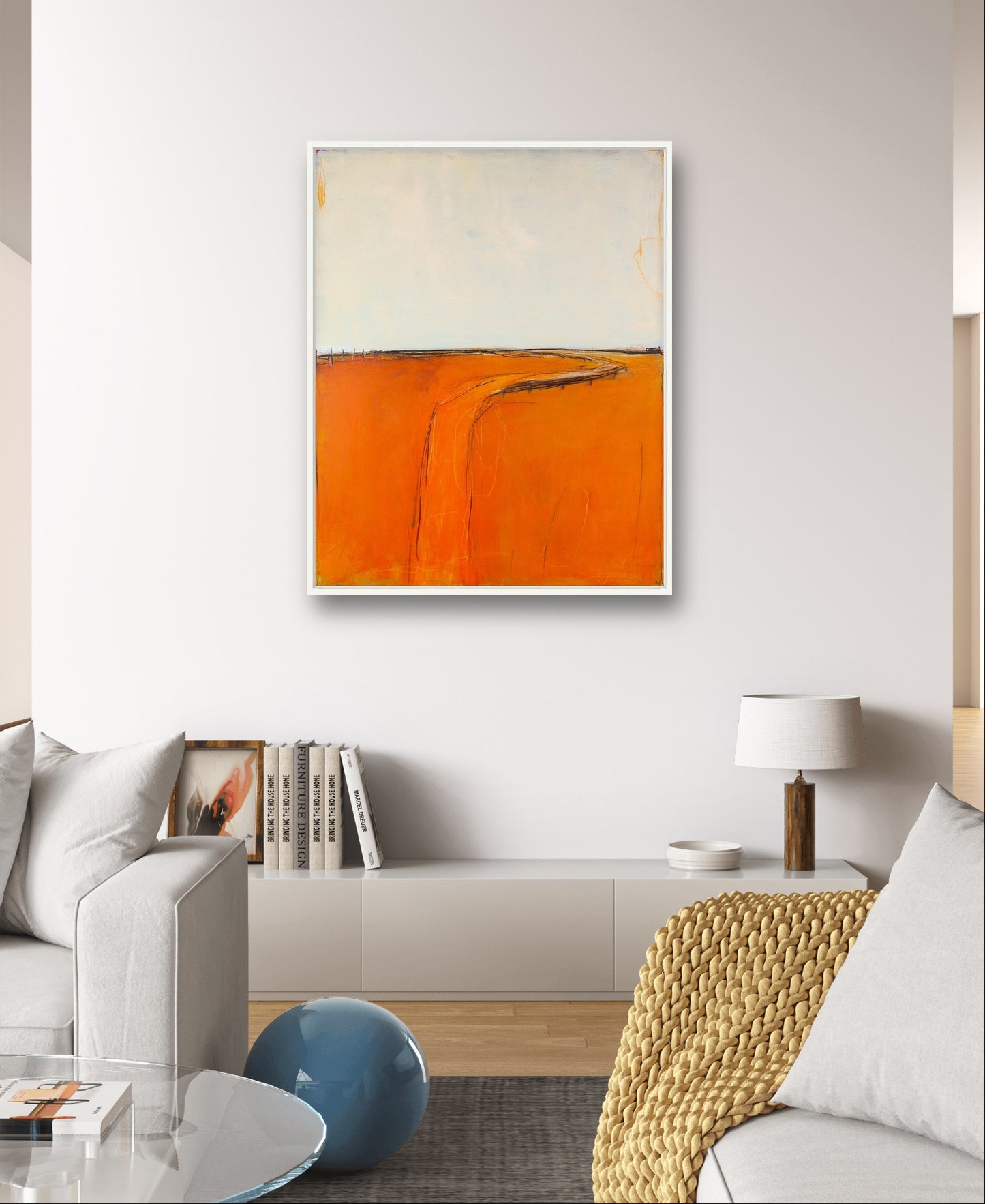 Auftragskunst, abstrakte Bilder, abstraktes Bild in orange beige 100 x 80 cm,abstraktes-bild-in-orange, abstrakte Bilder kaufen ,
