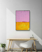 Personalisierte Auftragskunst und Gemälde: rosa-grosse-bilder-modern-abstrakt – Kategorie: Originalgemälde – Hersteller: 