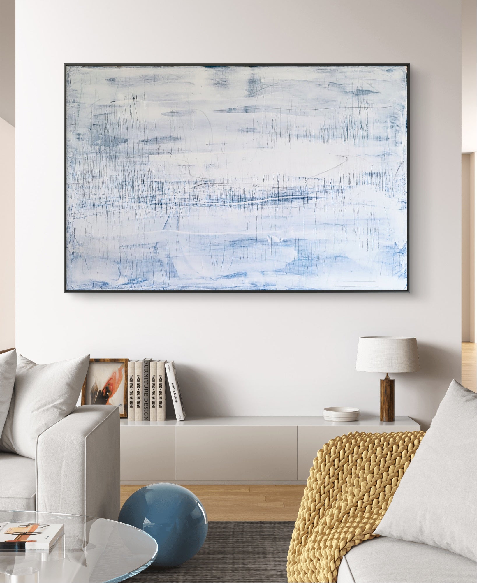 Personalisierte Auftragskunst und Gemälde: weisses-grosses-bild – Kategorie: Originalgemälde – Hersteller: 