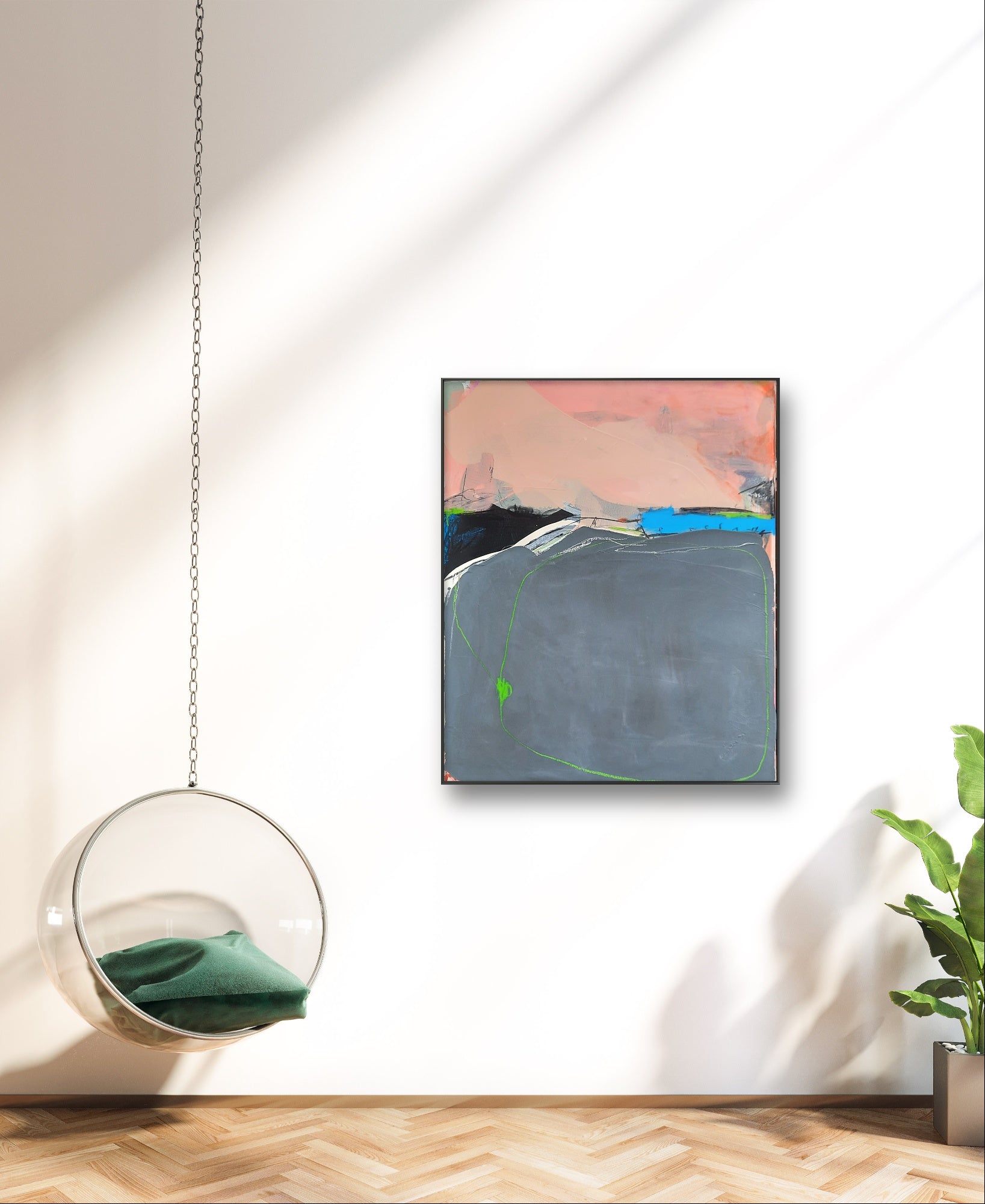nan – modernes Leinwandbild, Detailansicht Motiv 7.0 für Pinterest, Etsy und Google optimiert