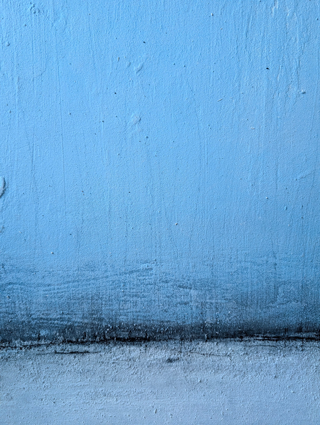 landschaftsbild in blau detail