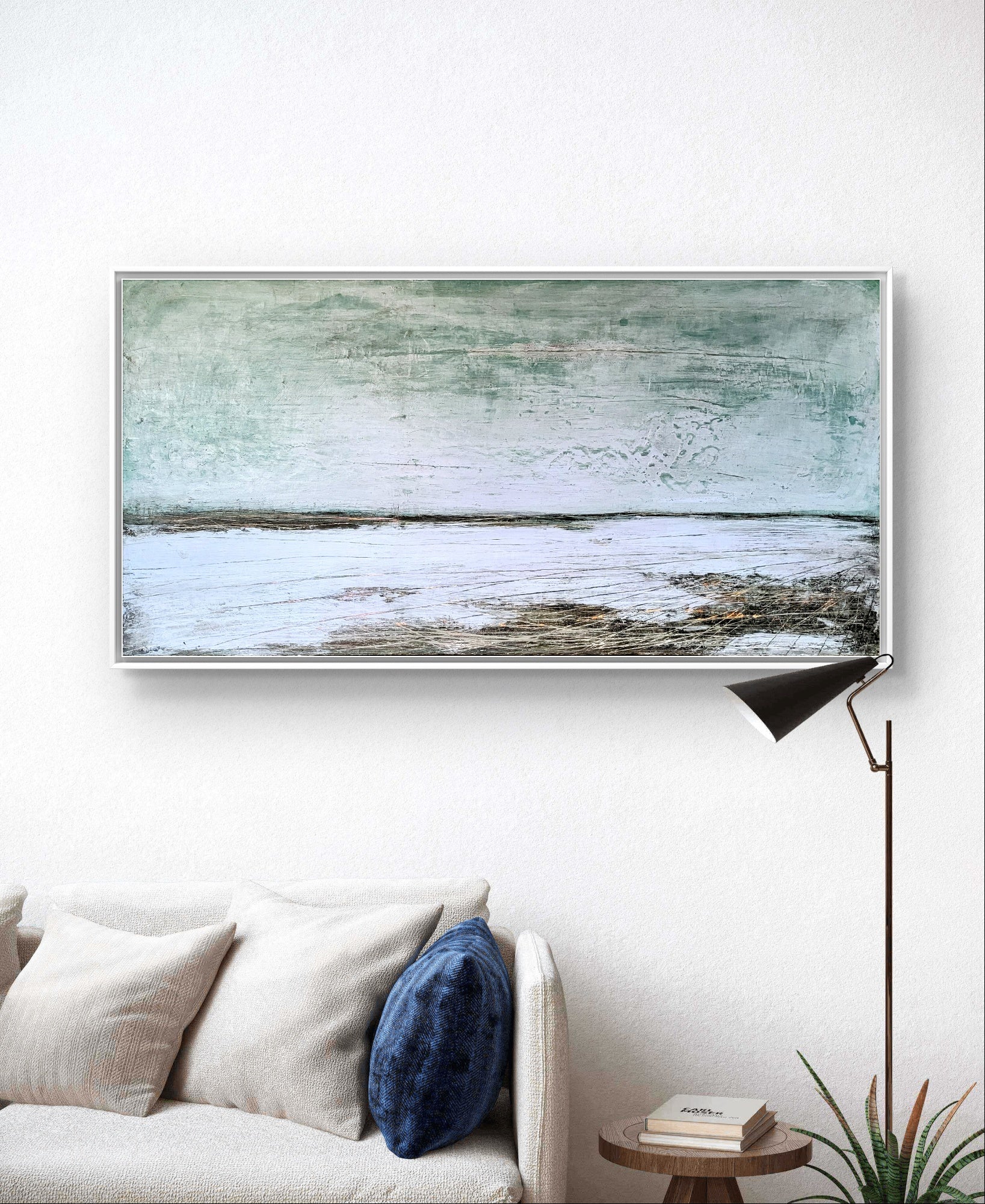 Personalisierte Auftragskunst und Gemälde: abstraktes-bild-blau-150-x-80-ccm – Kategorie: Originalgemälde – Hersteller: 