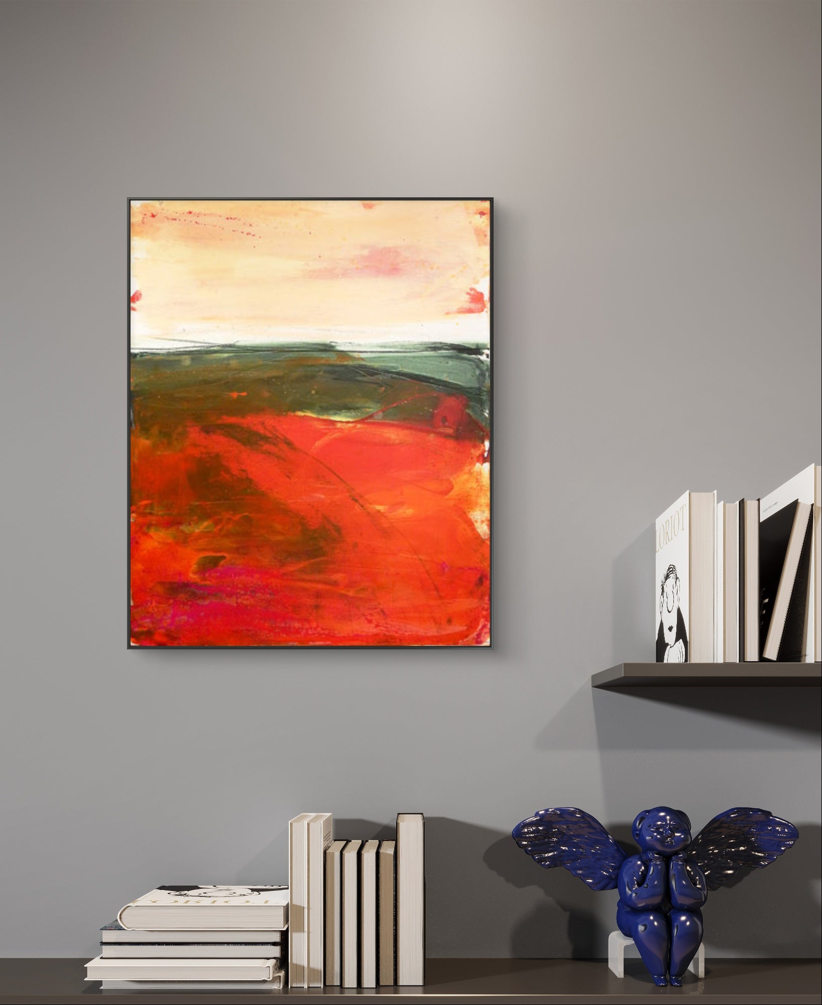 Personalisierte Auftragskunst und Gemälde: oranges-bild-abstraktes-bild – Kategorie: Originalgemälde – Hersteller: 