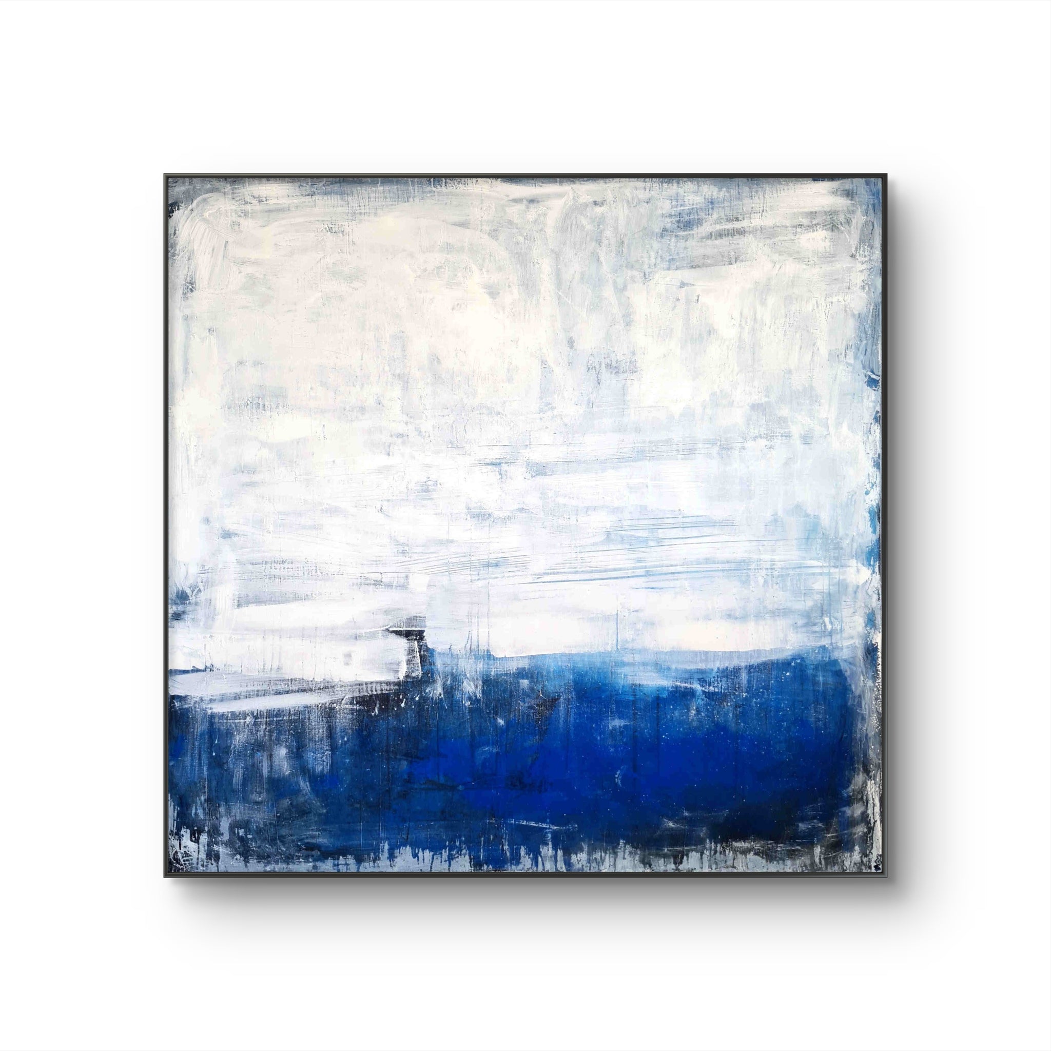 Ins kalte Wasser – modernes Leinwandbild, Detailansicht Motiv 1.0. Ins kalte Wasser – Maritime Bilder in Blau und Weiß
Dieses ist Werk inspiriert von der maritimen Welt. Die Kombination v