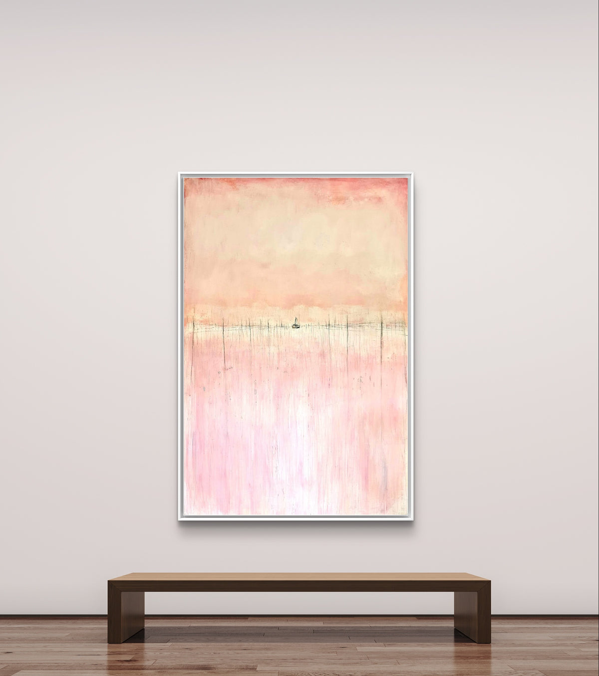 Personalisierte Auftragskunst und Gemälde: gemalde-mit-schiff-in-rosa-und-sehr-gross – Kategorie: Originalgemälde – Hersteller: Conny Wachsmann, Artist