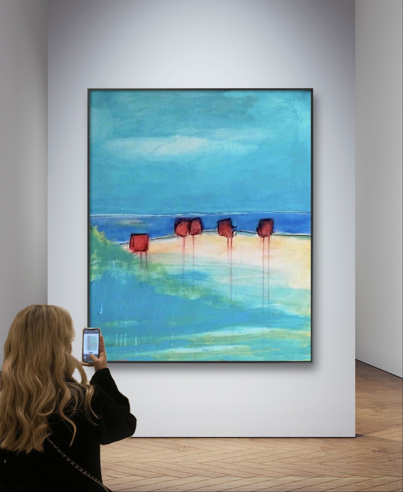nan – modernes Leinwandbild, Detailansicht Motiv 9.0 für Pinterest, Etsy und Google optimiert