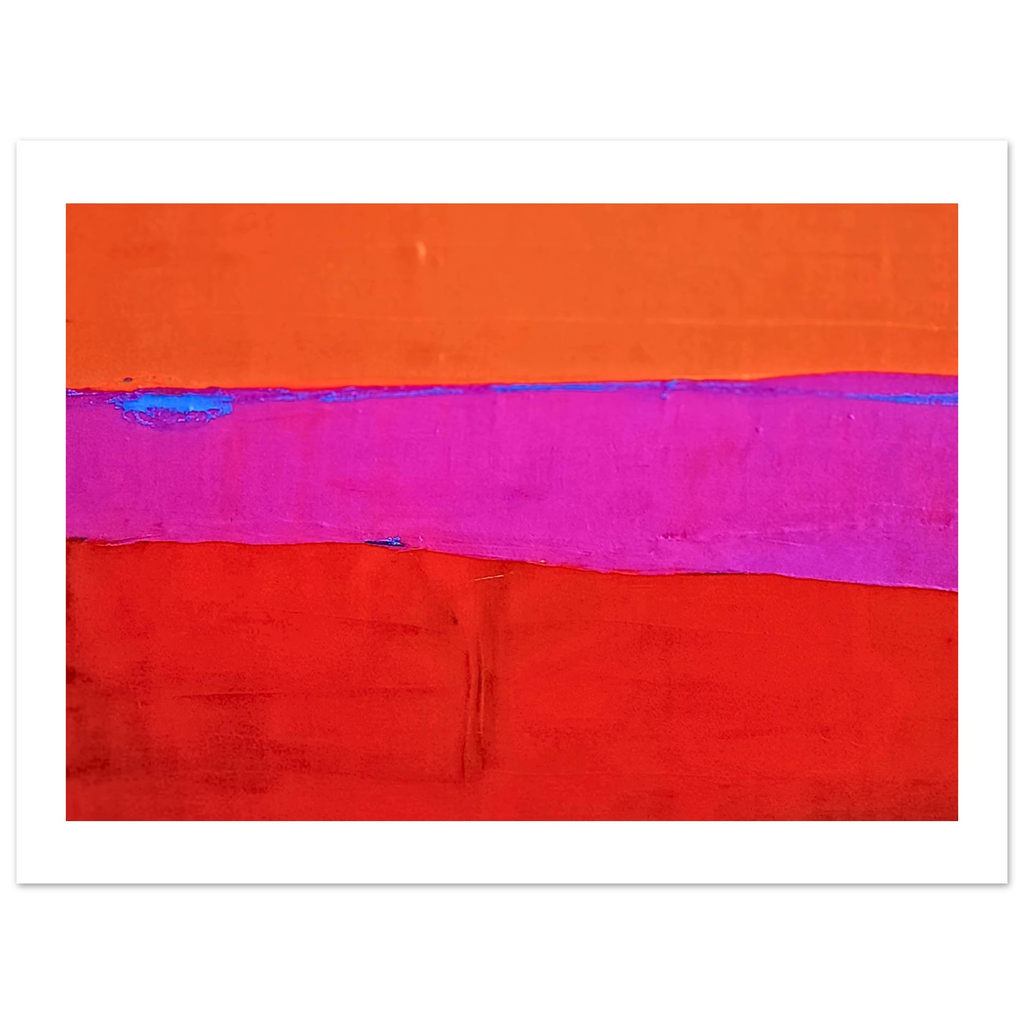 abstraktes gemaelde modernes acrylbild leinwand abstraktes gemälde – „premium matte paper poster lieblingszeit“