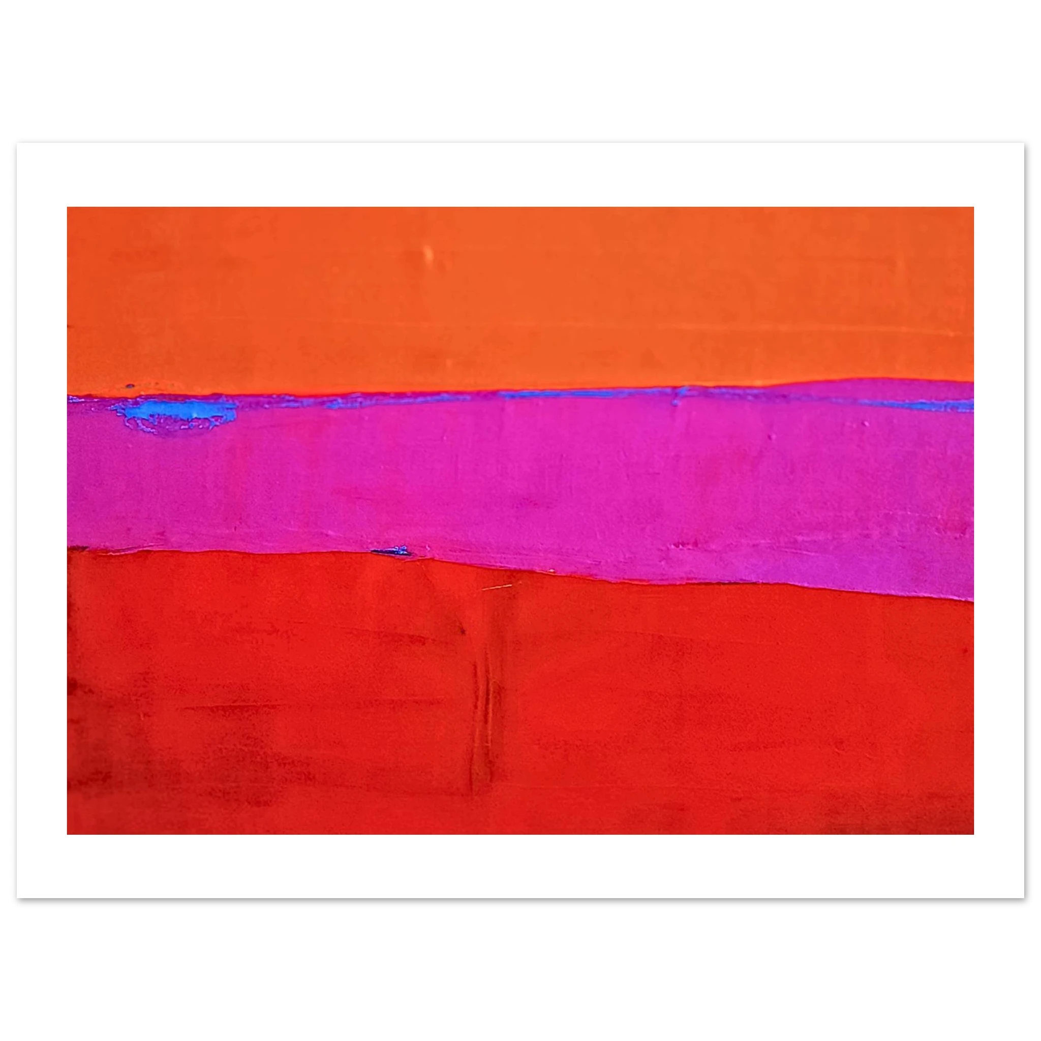 abstraktes gemaelde modernes acrylbild leinwand abstraktes gemälde – „premium matte paper poster lieblingszeit“
