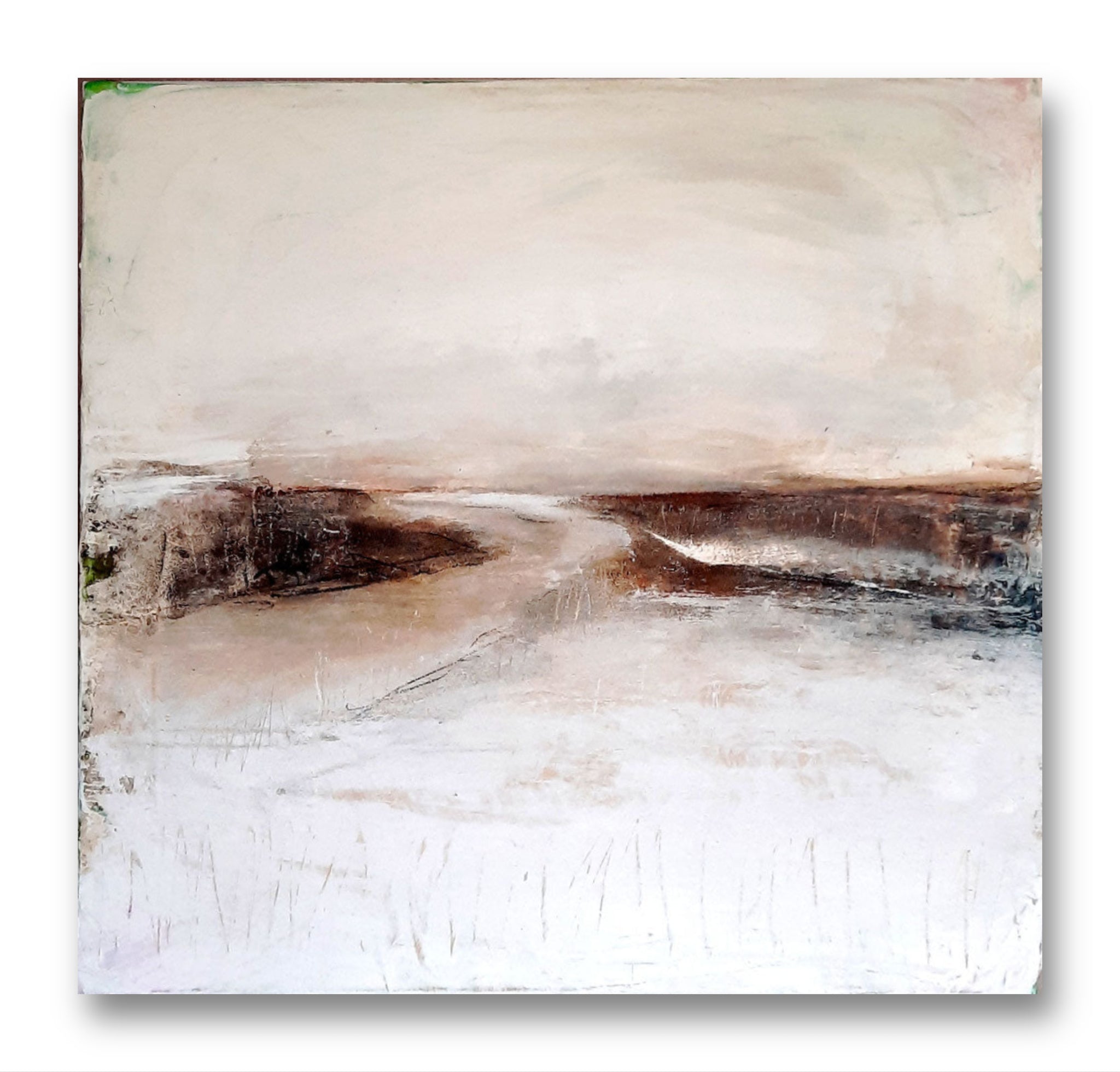 Träumende Landschaft – modernes Leinwandbild, Detailansicht Motiv 1.0. weisse-landschaftsbilder-malen-lassen
Individuelle Anfertigung und Präsentation
Eine Gestaltung in diesem Stil kann indi