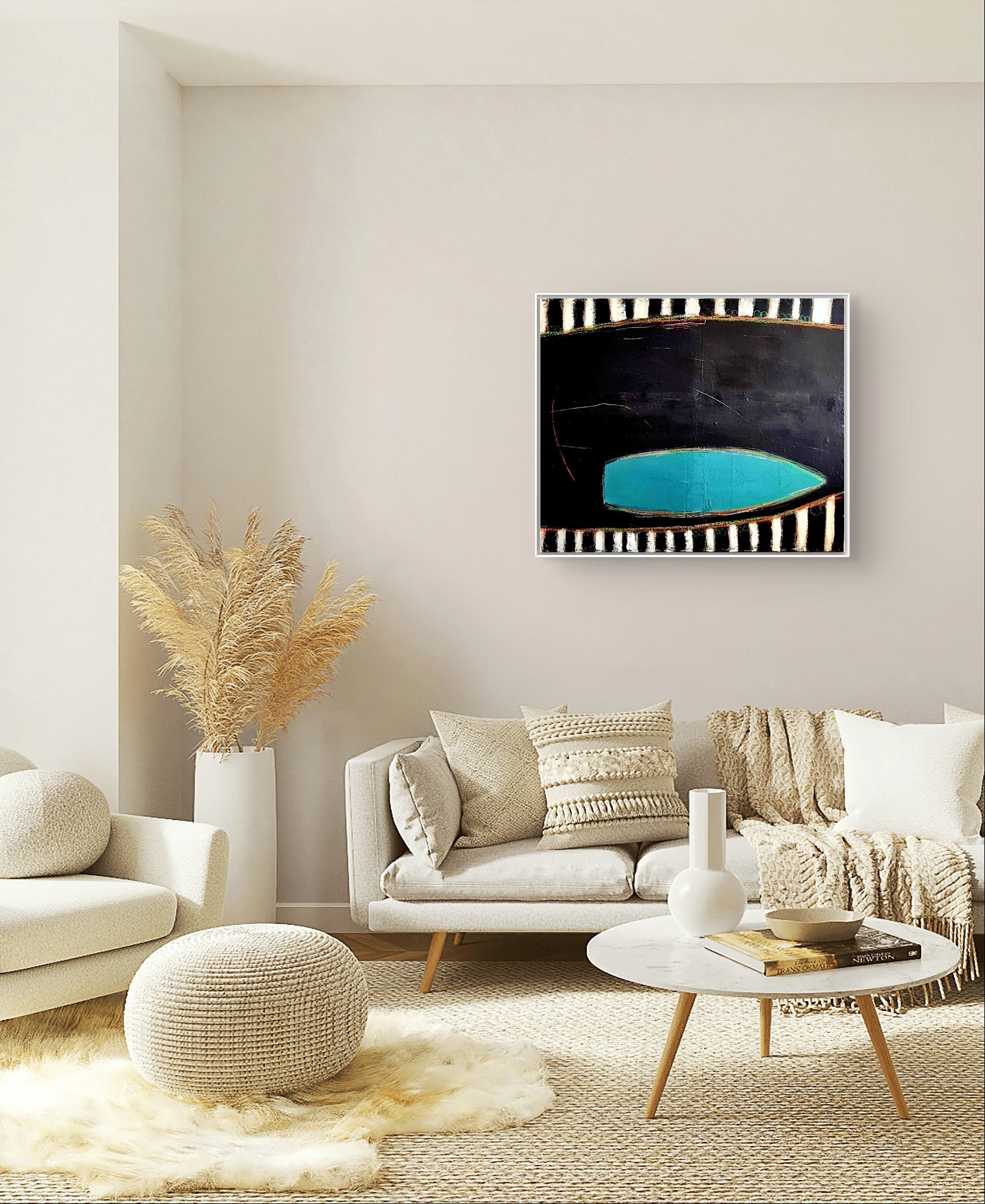 nan – modernes Leinwandbild, Detailansicht Motiv 19.0 für Pinterest, Etsy und Google optimiert