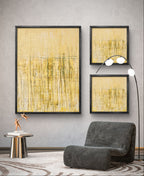 Personalisierte Auftragskunst und Gemälde: gelbe-abstrakte-bilder – Kategorie: Originalgemälde – Hersteller: Conny Wachsmann, Artist