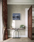 Personalisierte Auftragskunst und Gemälde: blaue-bilder-auftragskunst-lagerfeuer – Kategorie: Originalgemälde – Hersteller: 