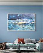 Personalisierte Auftragskunst und Gemälde: gruenes-grosses-bild-abstrakte-kunst – Kategorie: Originalgemälde – Hersteller: 