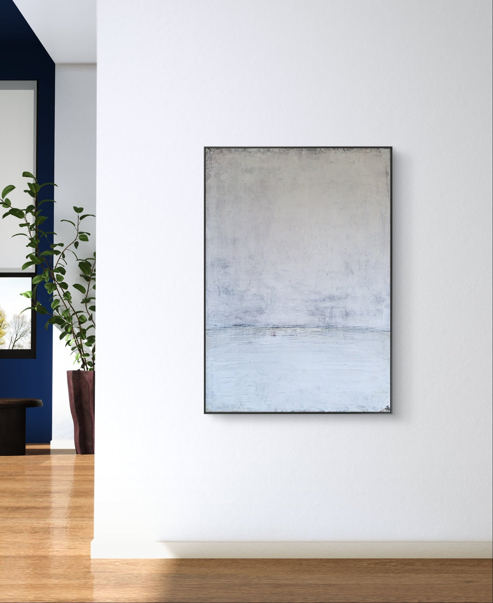 Personalisierte Auftragskunst und Gemälde: abstraktes-weisses-bild-modern – Kategorie: Originalgemälde – Hersteller: 