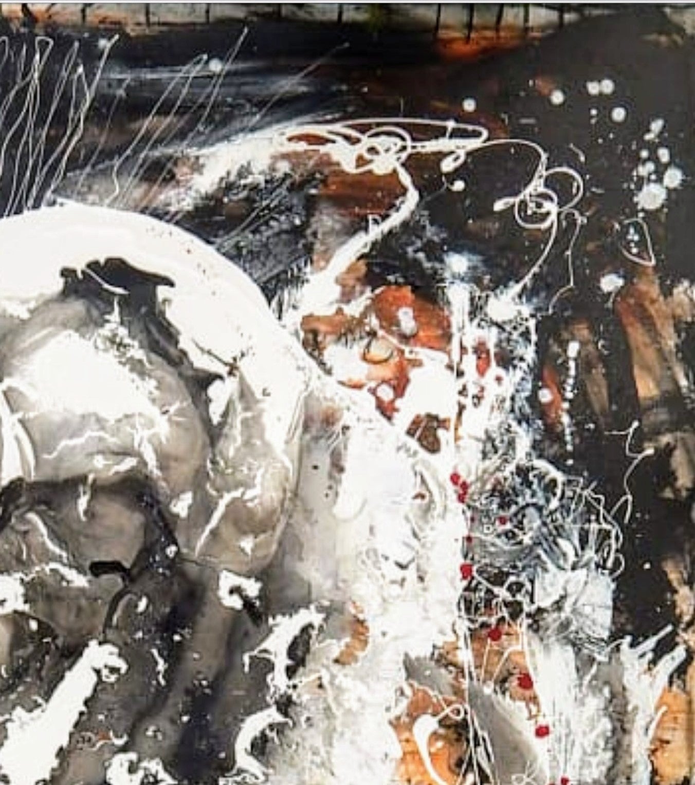 nan – modernes Leinwandbild, Detailansicht Motiv 5.0 für Pinterest, Etsy und Google optimiert