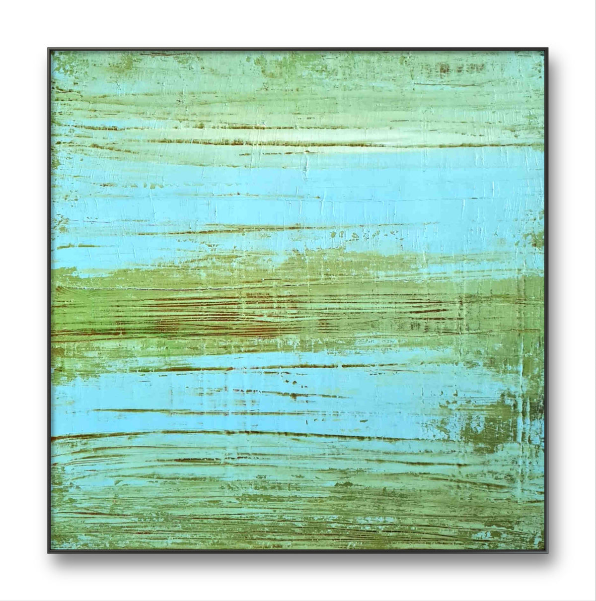 Farbwellen – modernes Leinwandbild, Detailansicht Motiv 1.0. Einladende Atmosphäre – Licht und Fantasie in Einklang
Dieses Kunstwerk öffnet einen Raum für Kreativität und Poesie, in