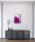 Moderne Kunst für Ihr Gemüt – Großes Gemälde in modernem Wohnzimmer
