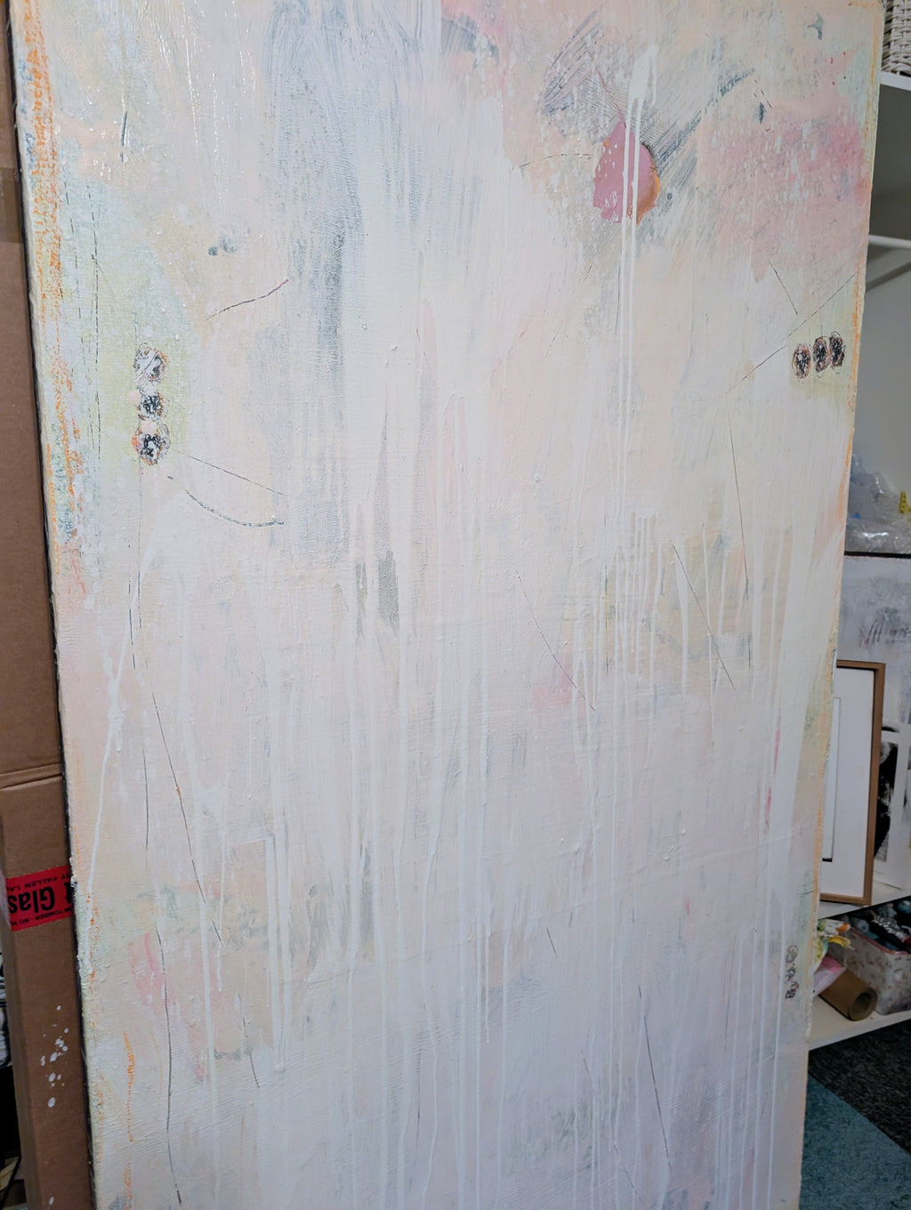 Eichhörnchentanz - 180 x 100 cm – sofort versandbereites Leinwandbild in nan, großes Kunstwerk für moderne Wohnräume