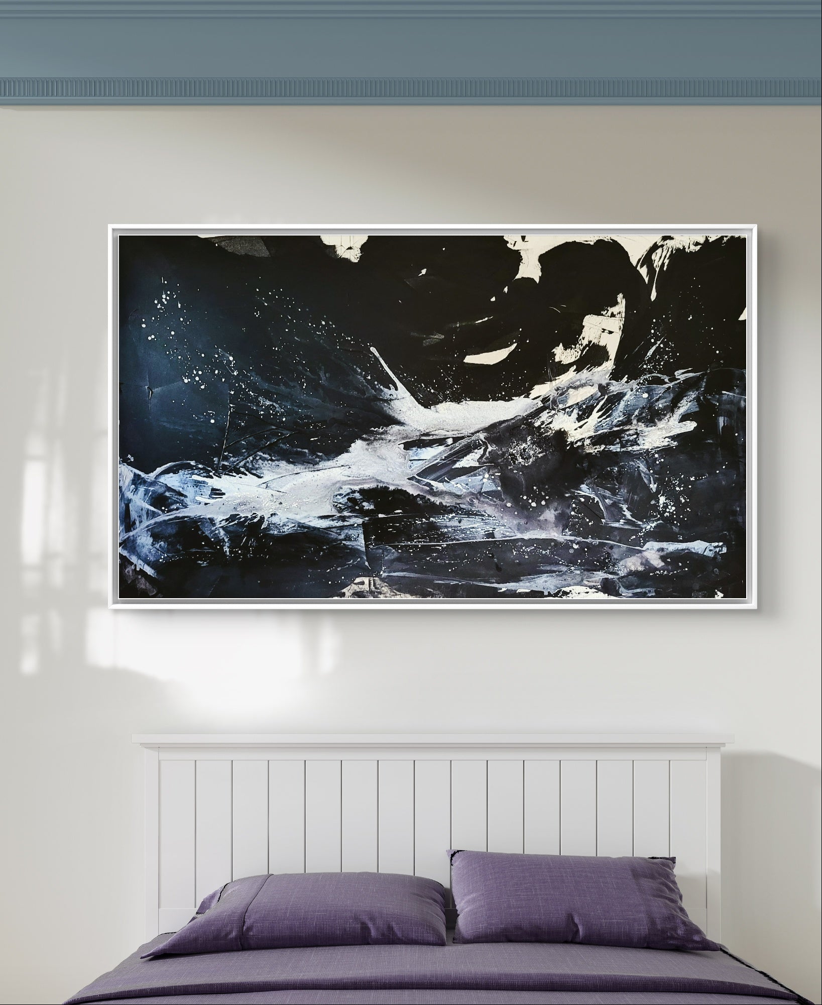 nan – modernes Leinwandbild, Detailansicht Motiv 5.0 für Pinterest, Etsy und Google optimiert