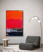 Personalisierte Auftragskunst und Gemälde: orange-bilder-modern – Kategorie: Originalgemälde – Hersteller: 