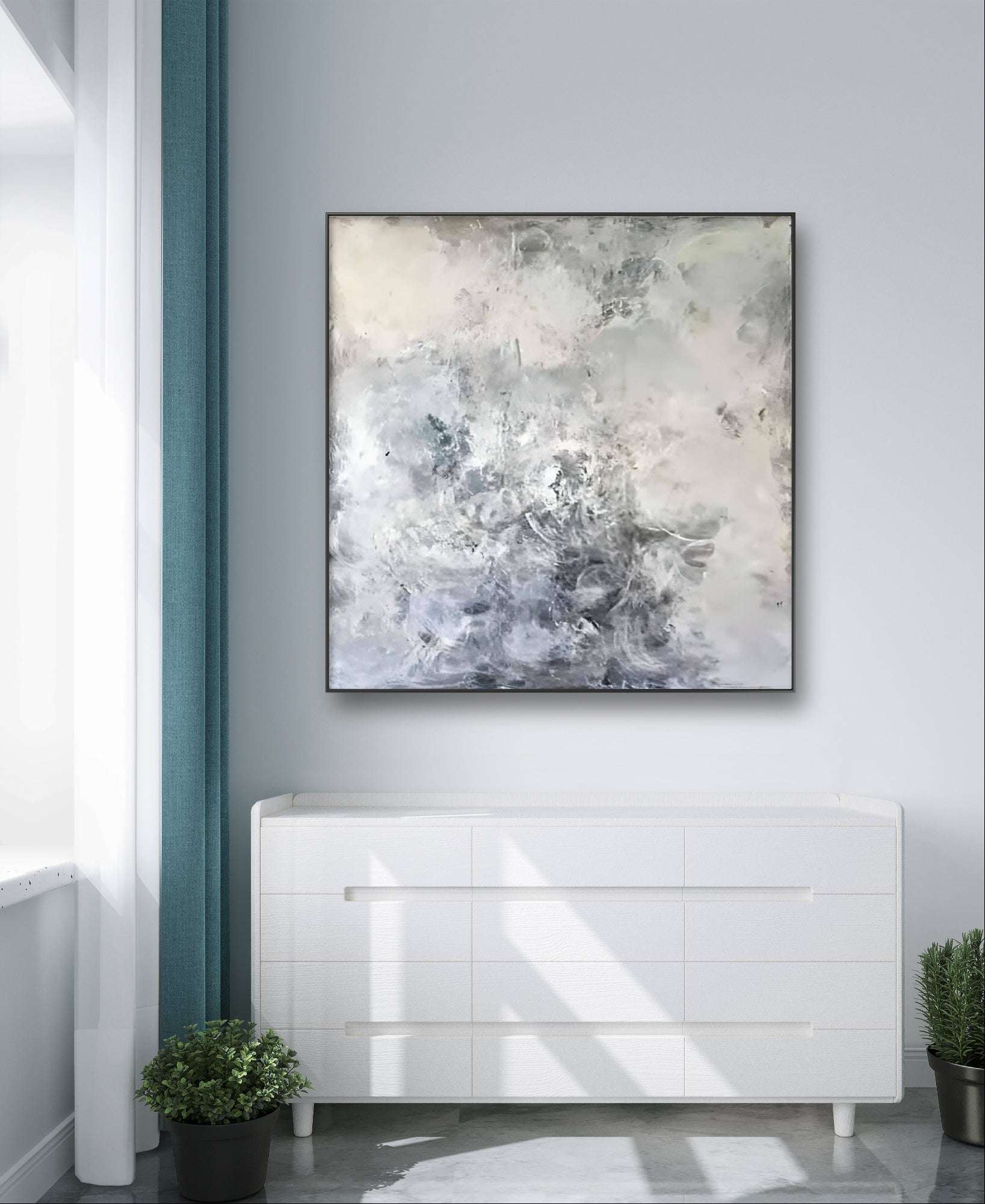 nan – modernes Leinwandbild, Detailansicht Motiv 14.0 für Pinterest, Etsy und Google optimiert