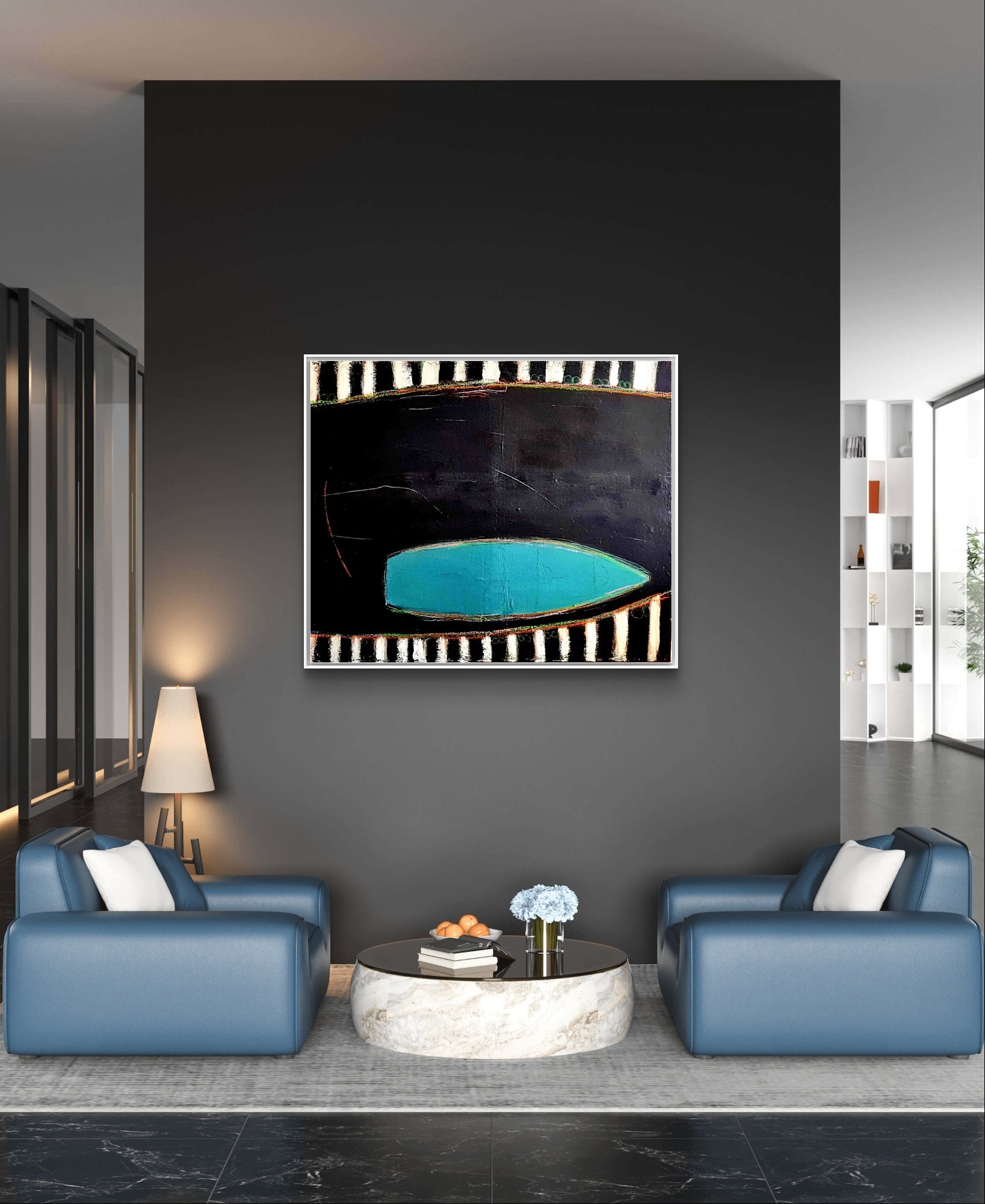 nan – modernes Leinwandbild, Detailansicht Motiv 15.0 für Pinterest, Etsy und Google optimiert