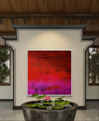 Personalisierte Auftragskunst und Gemälde: rotes-grosses-bild-160-x-160-cm – Kategorie: Originalgemälde – Hersteller: 