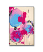 Personalisierte Auftragskunst und Gemälde: abstraktes-bild-pink-rot – Kategorie: Originalgemälde – Hersteller: 
