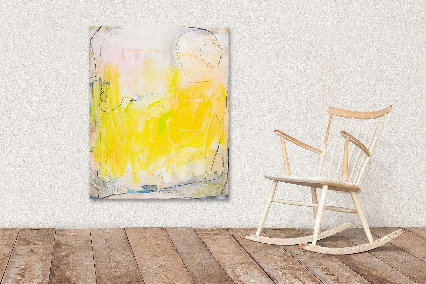 Personalisierte Auftragskunst und Gemälde: gelbes-bild-1 – Kategorie: Originalgemälde – Hersteller: