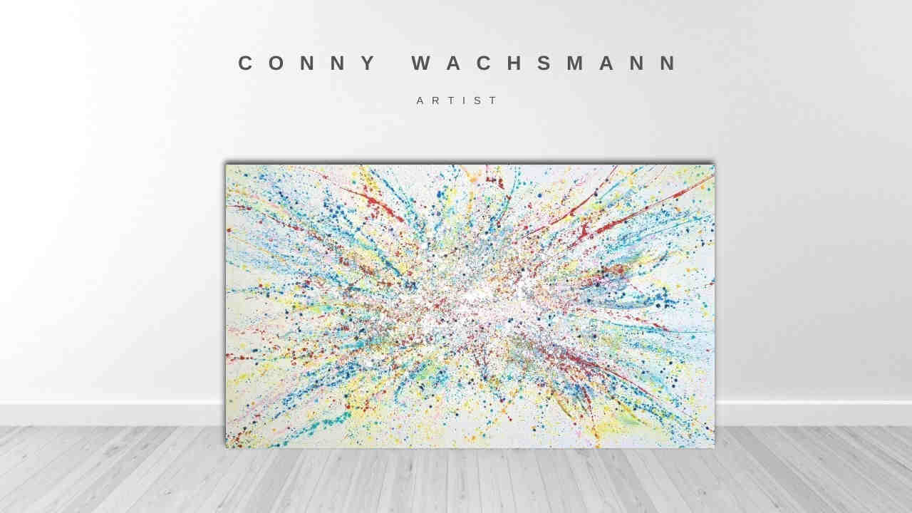 Personalisierte Auftragskunst und Gemälde: grosses-wandbilder-bunt – Kategorie: Originalgemälde – Hersteller: