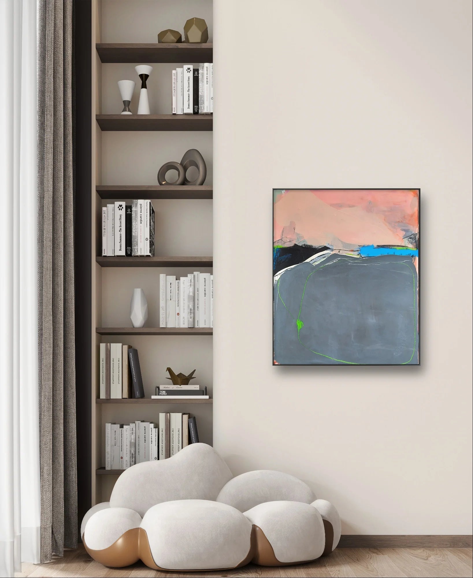 nan – modernes Leinwandbild, Detailansicht Motiv 3.0 für Pinterest, Etsy und Google optimiert