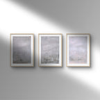 graue weiße Bilder  Bilderrahmen Unikat