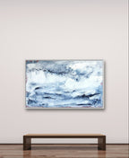 Personalisierte Auftragskunst und Gemälde: blaue-grosse-bilder-modern – Kategorie: Originalgemälde – Hersteller: Conny Wachsmann, Artist