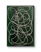 Lichtpfad - grünes Bild 50 x 70 cm