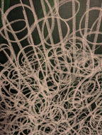 Waldgeflecht  - grünes Bild 50 x 70 cm