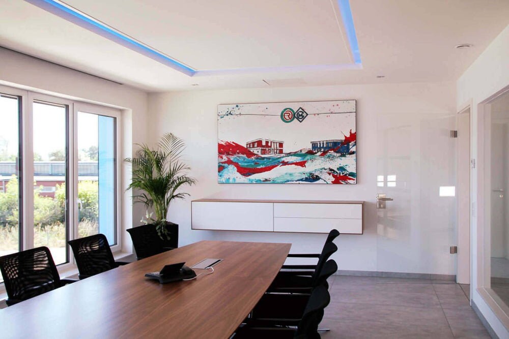 nan – modernes Leinwandbild, Detailansicht Motiv 4.0 für Pinterest, Etsy und Google optimiert