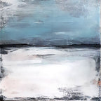 Personalisierte Auftragskunst und Gemälde: blaues-landschaftsbild – Kategorie: Originalgemälde – Hersteller: 