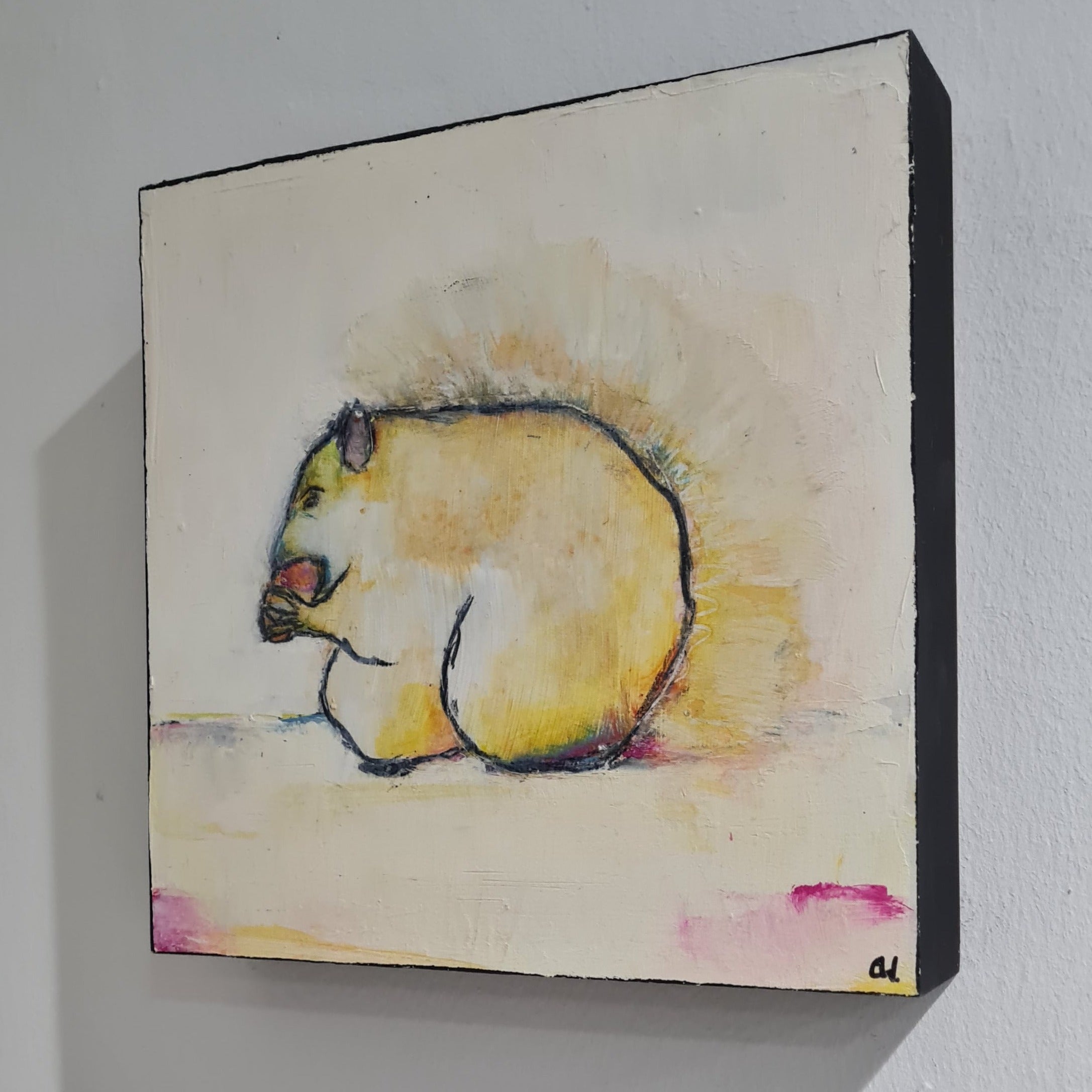 Personalisierte Auftragskunst und Gemälde: eichhornchen-bild – Kategorie: Originalgemälde – Hersteller: