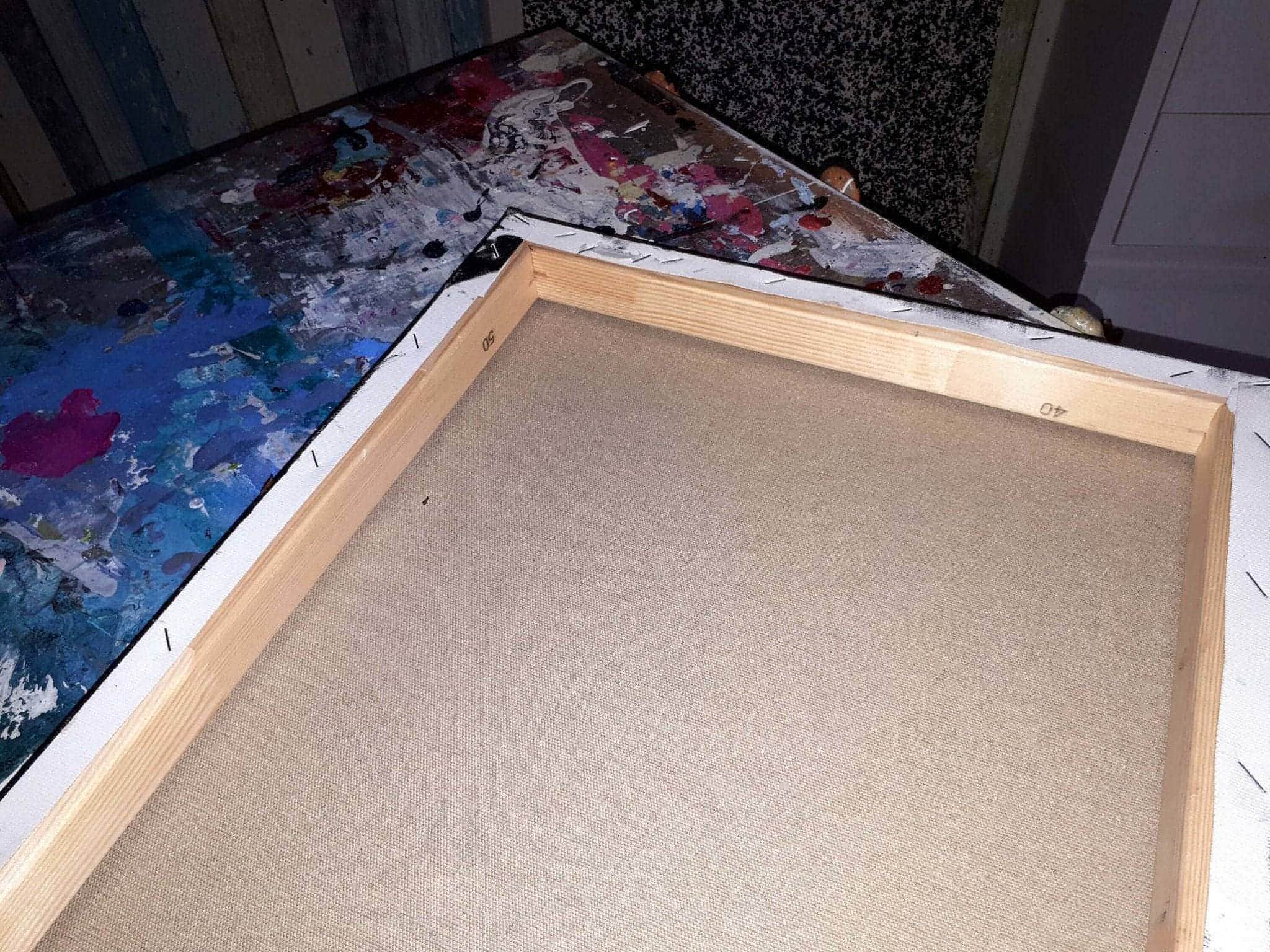 nan – modernes Leinwandbild, Detailansicht Motiv 9.0 für Pinterest, Etsy und Google optimiert