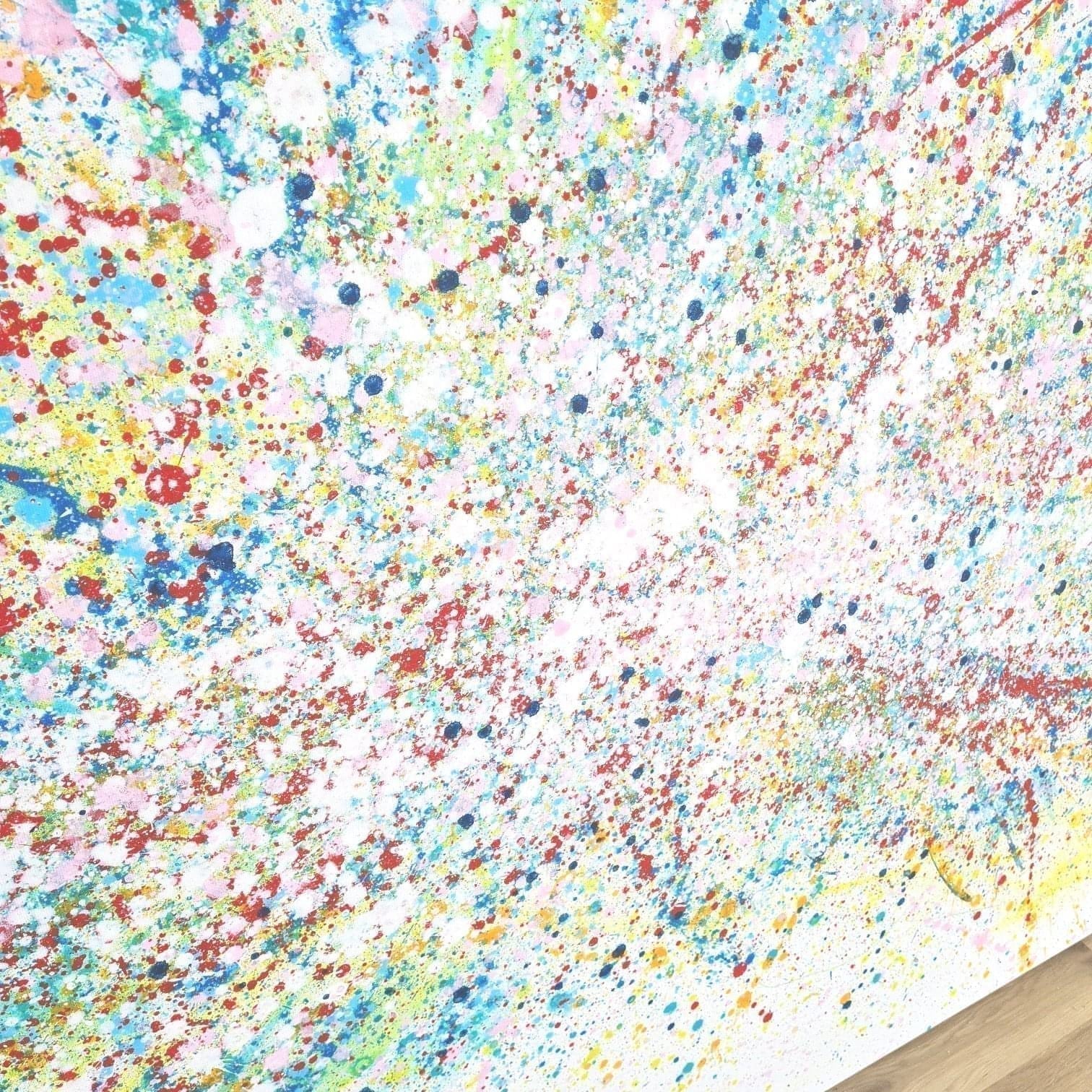 Personalisierte Auftragskunst und Gemälde: grosses-wandbilder-bunt – Kategorie: Originalgemälde – Hersteller: