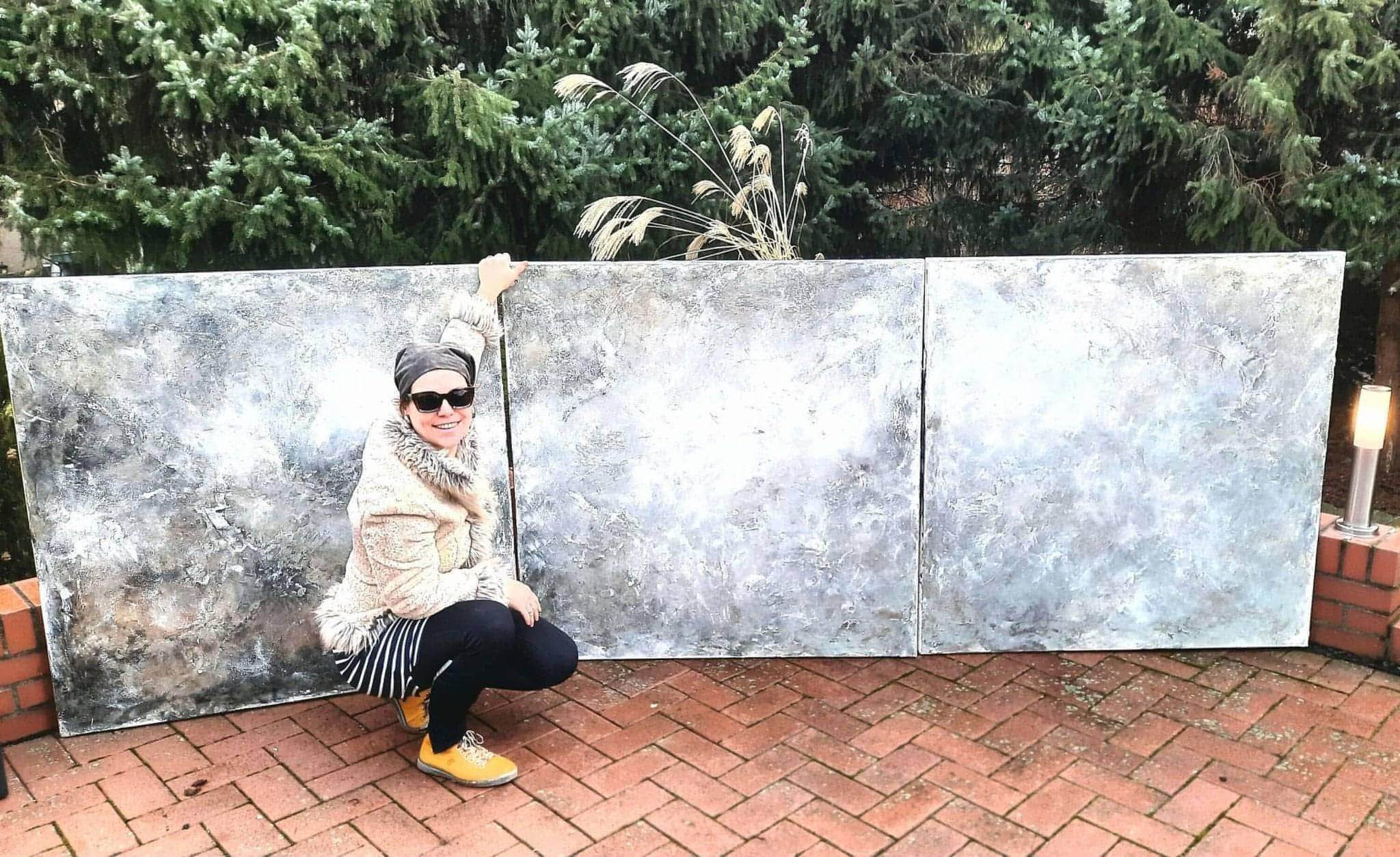 nan – modernes Leinwandbild, Detailansicht Motiv 2.0 für Pinterest, Etsy und Google optimiert