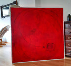 Personalisierte Auftragskunst und Gemälde: rote-moderne-bilder-kunst – Kategorie: Originalgemälde – Hersteller: