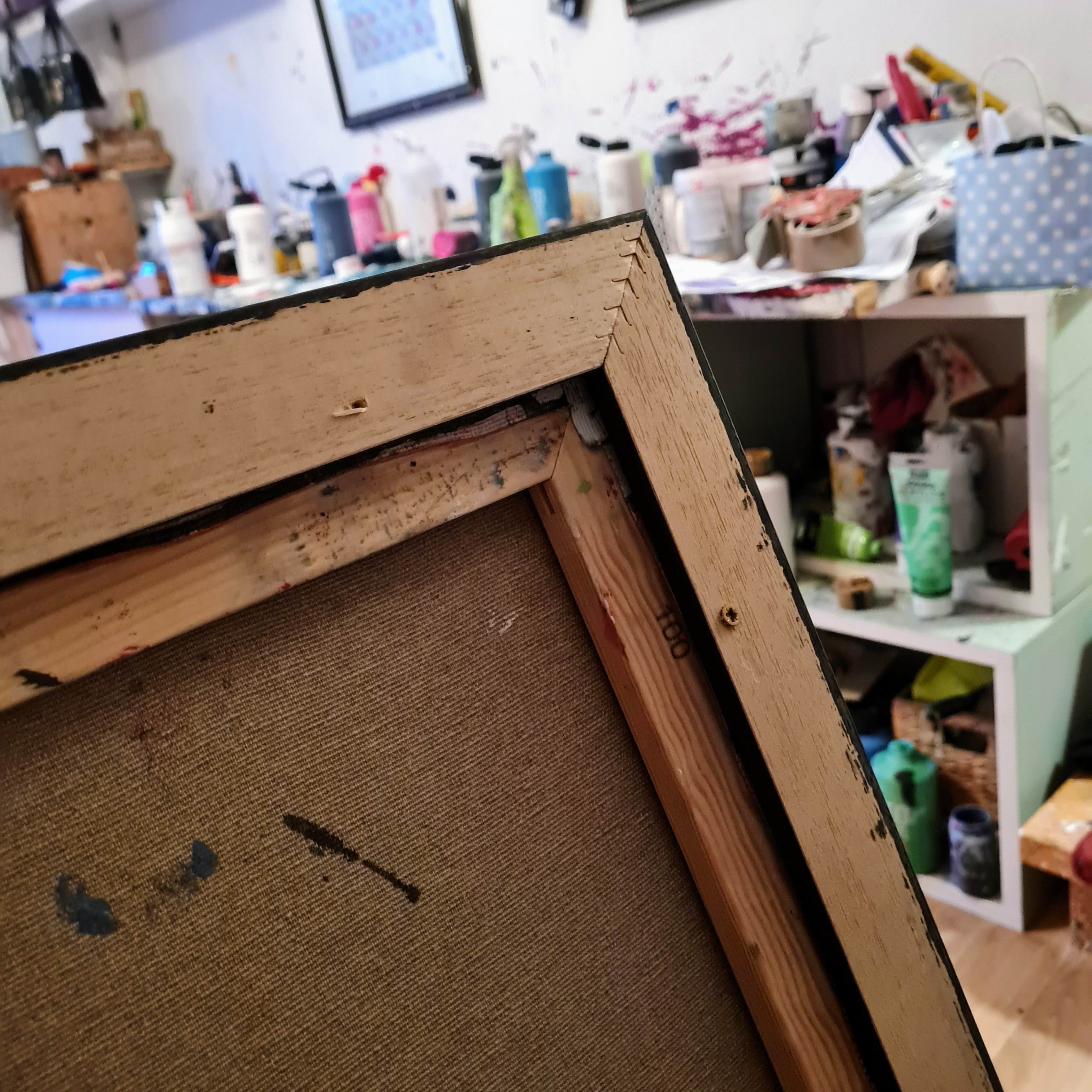 nan – modernes Leinwandbild, Detailansicht Motiv 27.0 für Pinterest, Etsy und Google optimiert