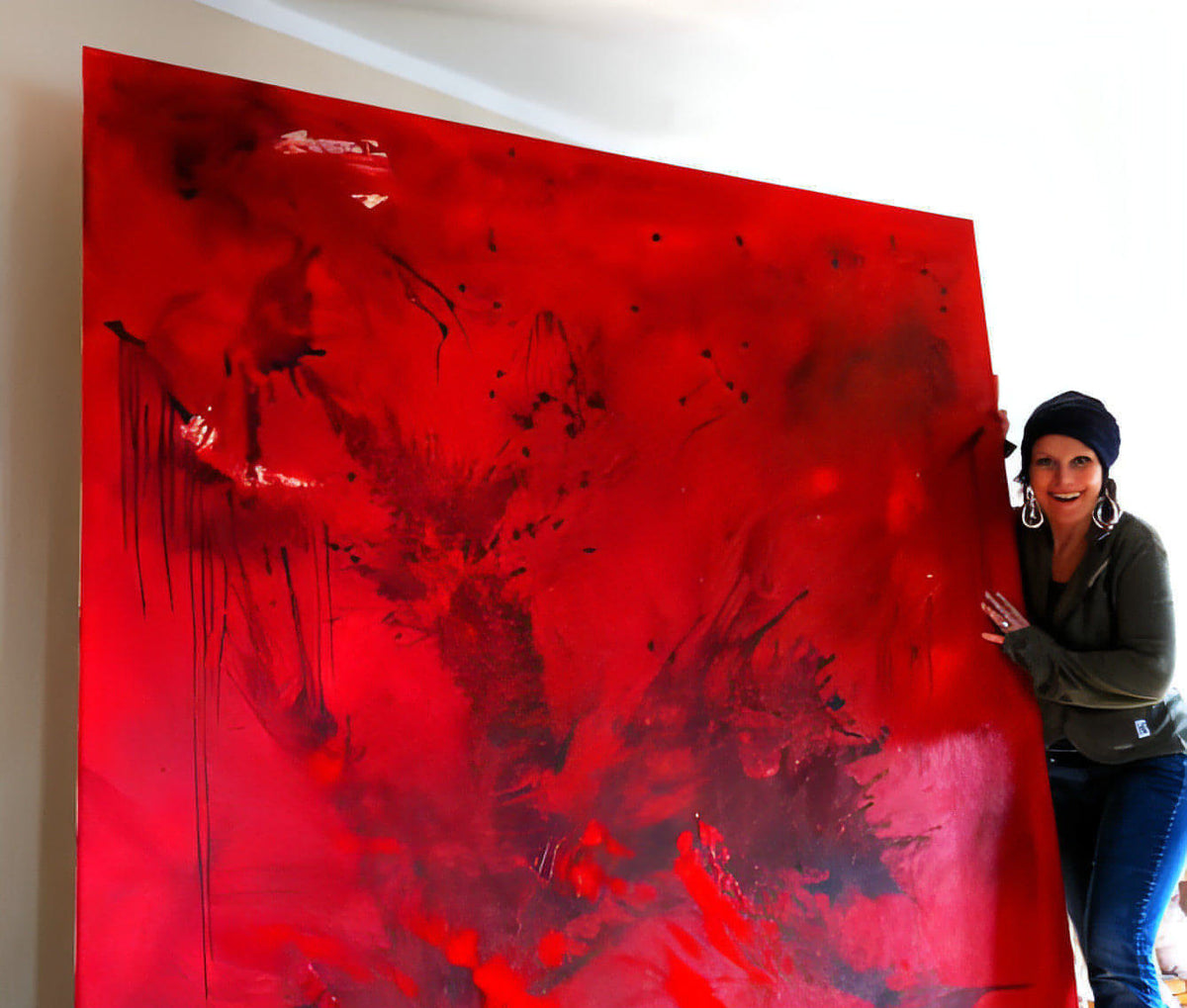 Butterfly – modernes Leinwandbild, Detailansicht Motiv 1.0. Rotes Kunstwerk nach Maß – Individuell, großformatig &amp; ausdrucksstark

Sie suchen ein beeindruckendes, rotes Kunstwe