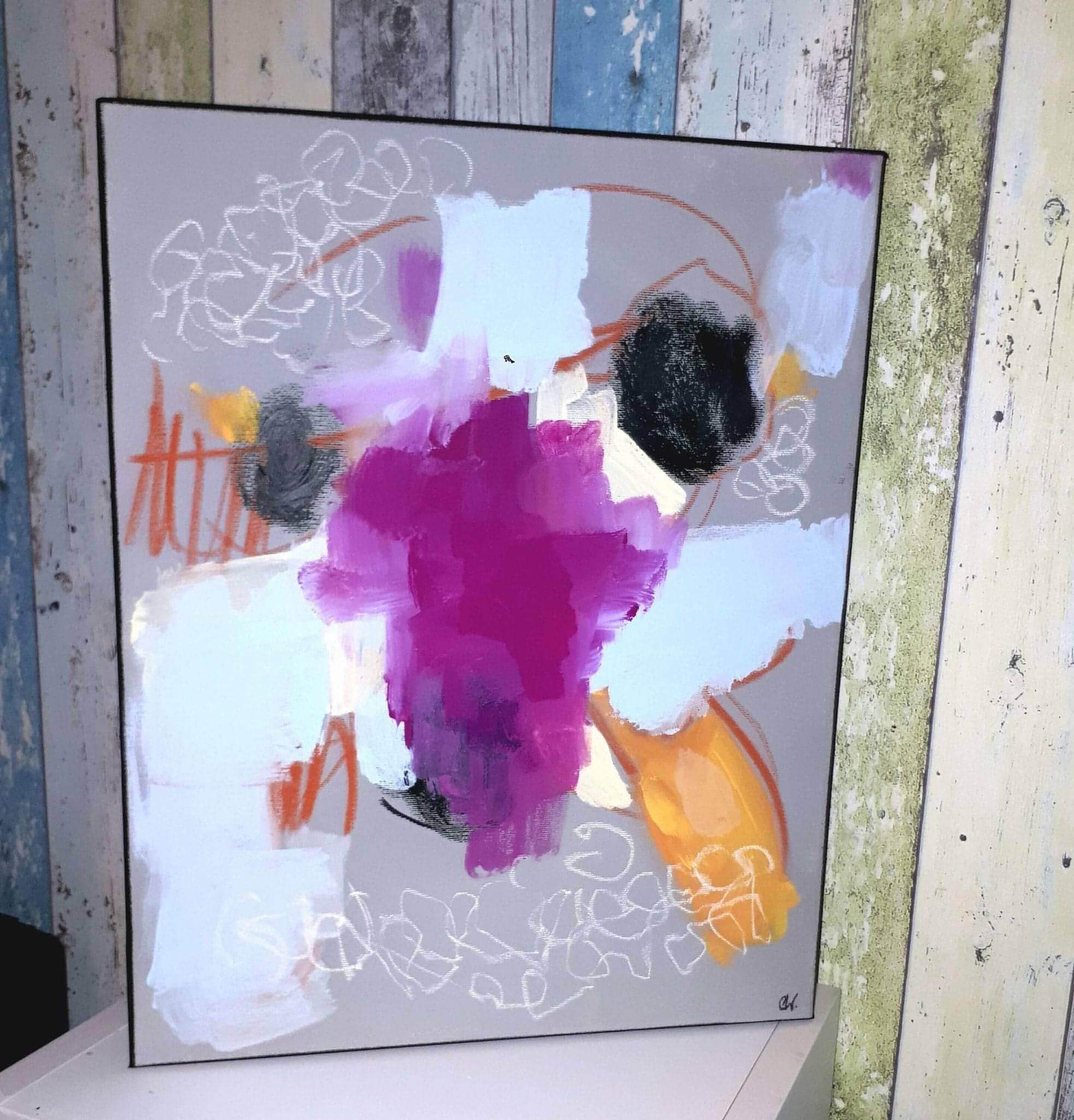 nan – modernes Leinwandbild, Detailansicht Motiv 7.0 für Pinterest, Etsy und Google optimiert