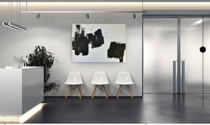 Vorhanden - Eine beeindruckende Darstellung von Ruhe und Bewegung zugleich Abstrakte Bilder & moderne Auftragsmalerei, abstrakte große bilder online kaufen, Auftrags Malere