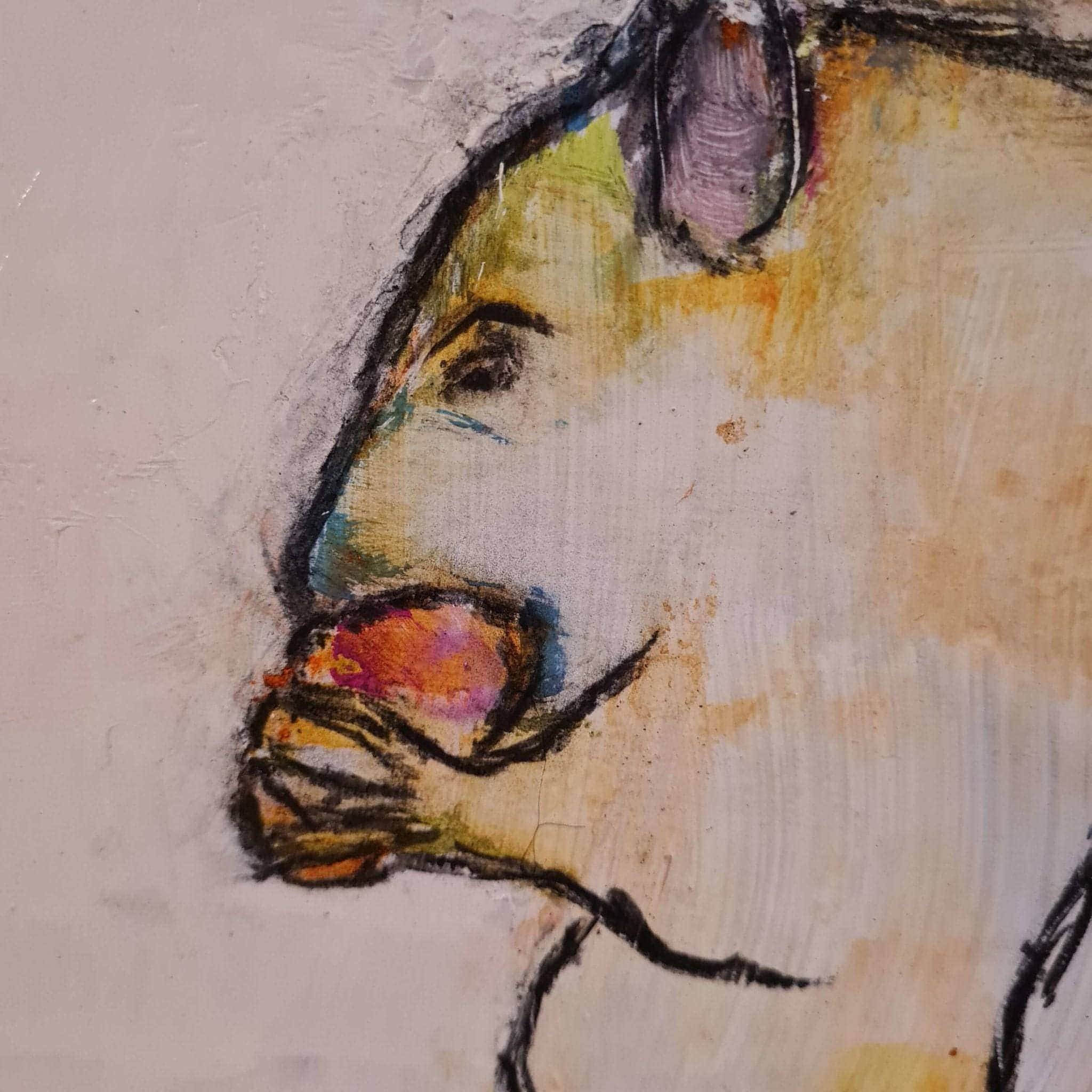 Personalisierte Auftragskunst und Gemälde: eichhornchen-bild – Kategorie: Originalgemälde – Hersteller: