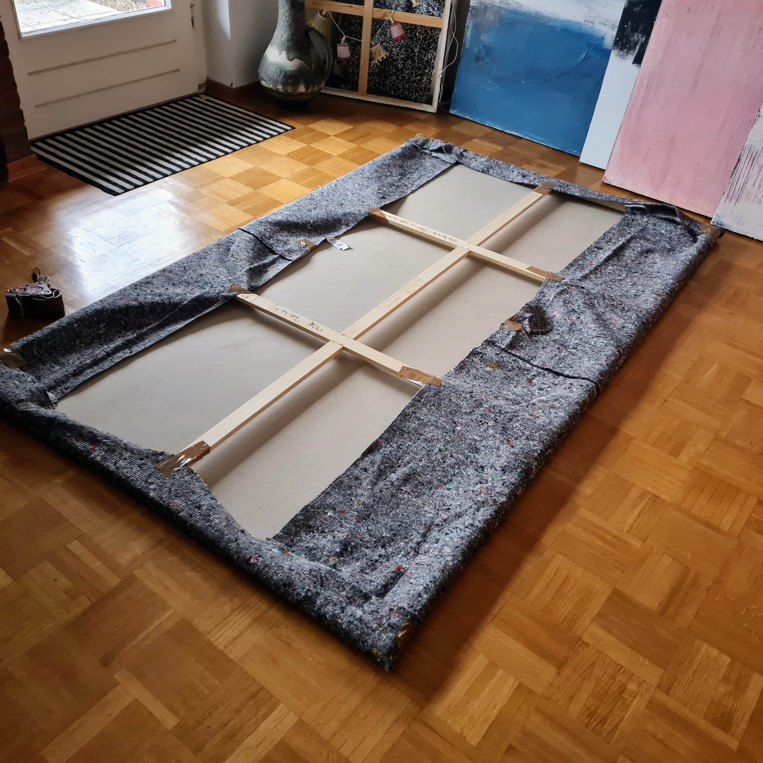 Personalisierte Auftragskunst und Gemälde: grosses-wandbilder-bunt – Kategorie: Originalgemälde – Hersteller: