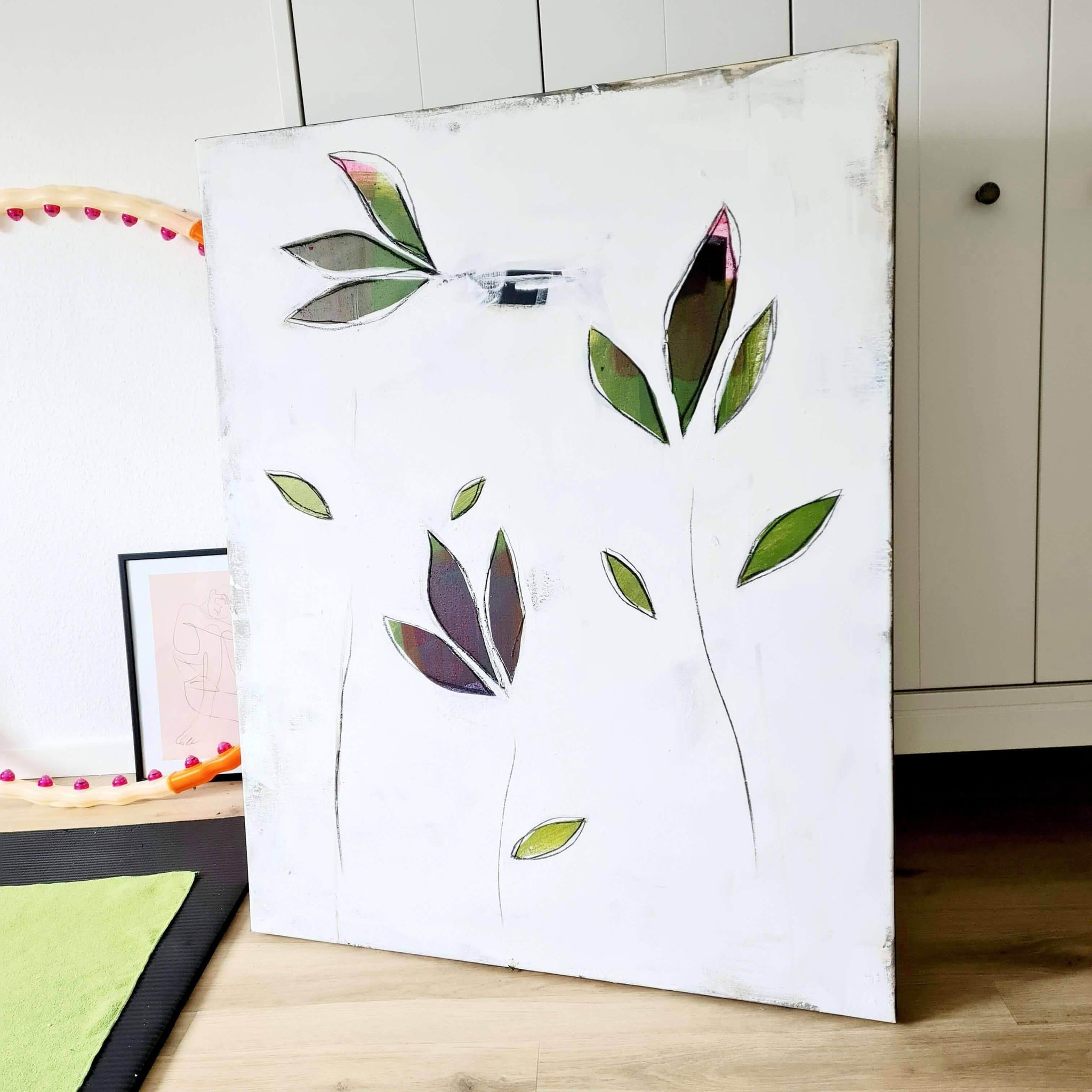 nan – modernes Leinwandbild, Detailansicht Motiv 6.0 für Pinterest, Etsy und Google optimiert